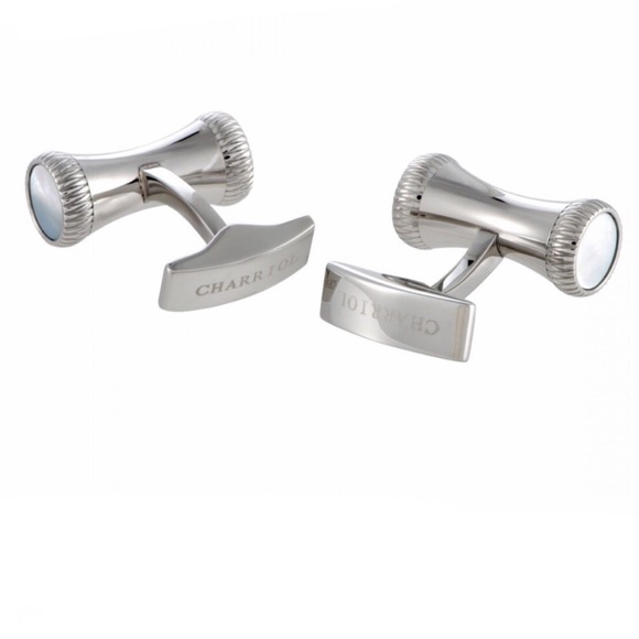 New CHARRIOL Columbus Cuff Links $265 - Picture 3 of 8